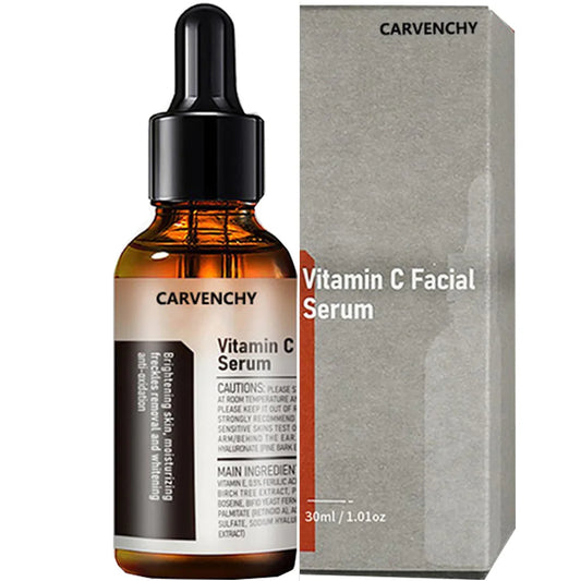 30ml Vitamin C Face Serum with Hyaluronic Acid: Reduces Dark Spots Brighten Nourish Skin Care Facial Serum for All Skin Types